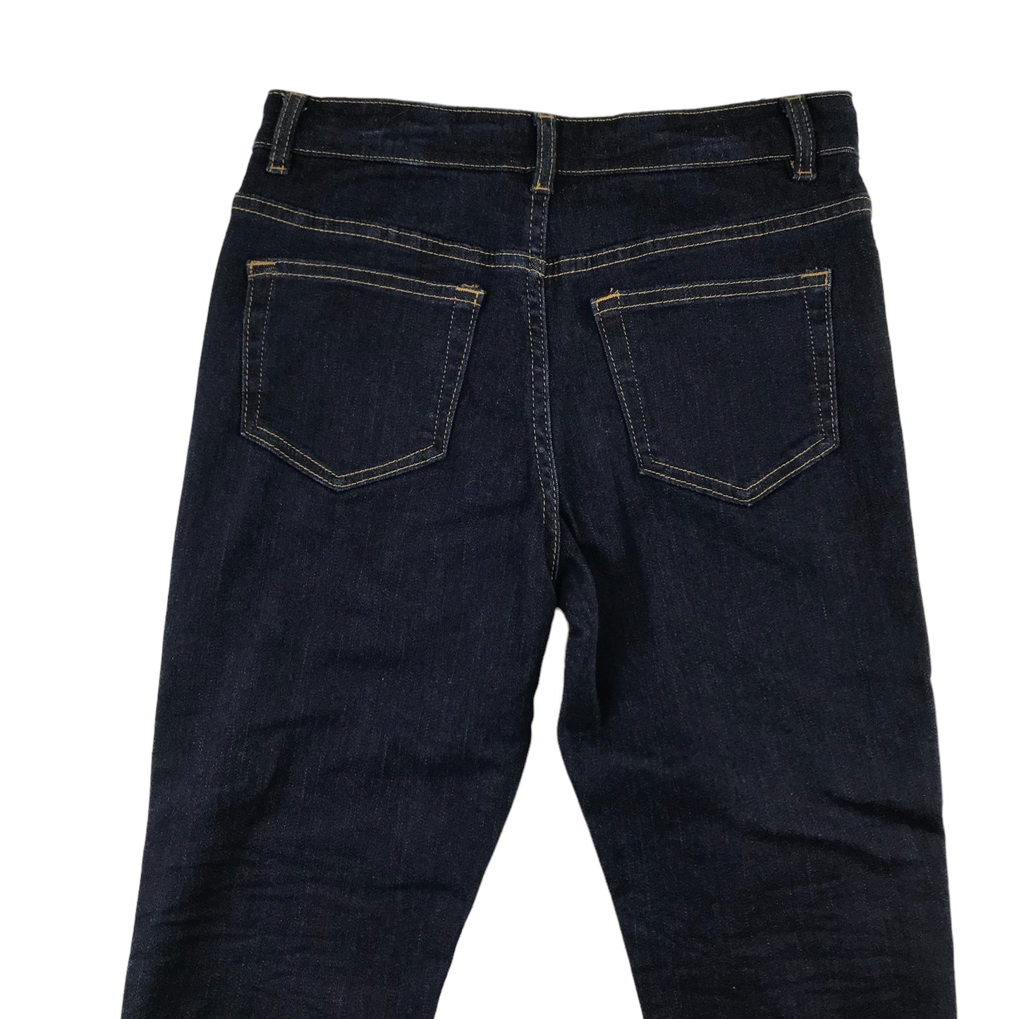 M&S jeans 9-10 years dark navy straight leg stretch The Jones style