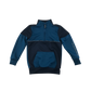 F&F Sport Fleece 6-7 Years Blue Panelled Quarter Zip