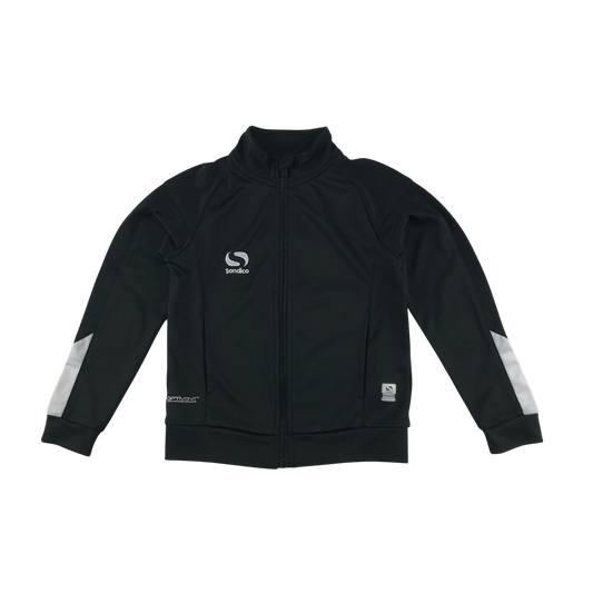 Sondico Sport Jacket 5-6 Years Black with Pockets