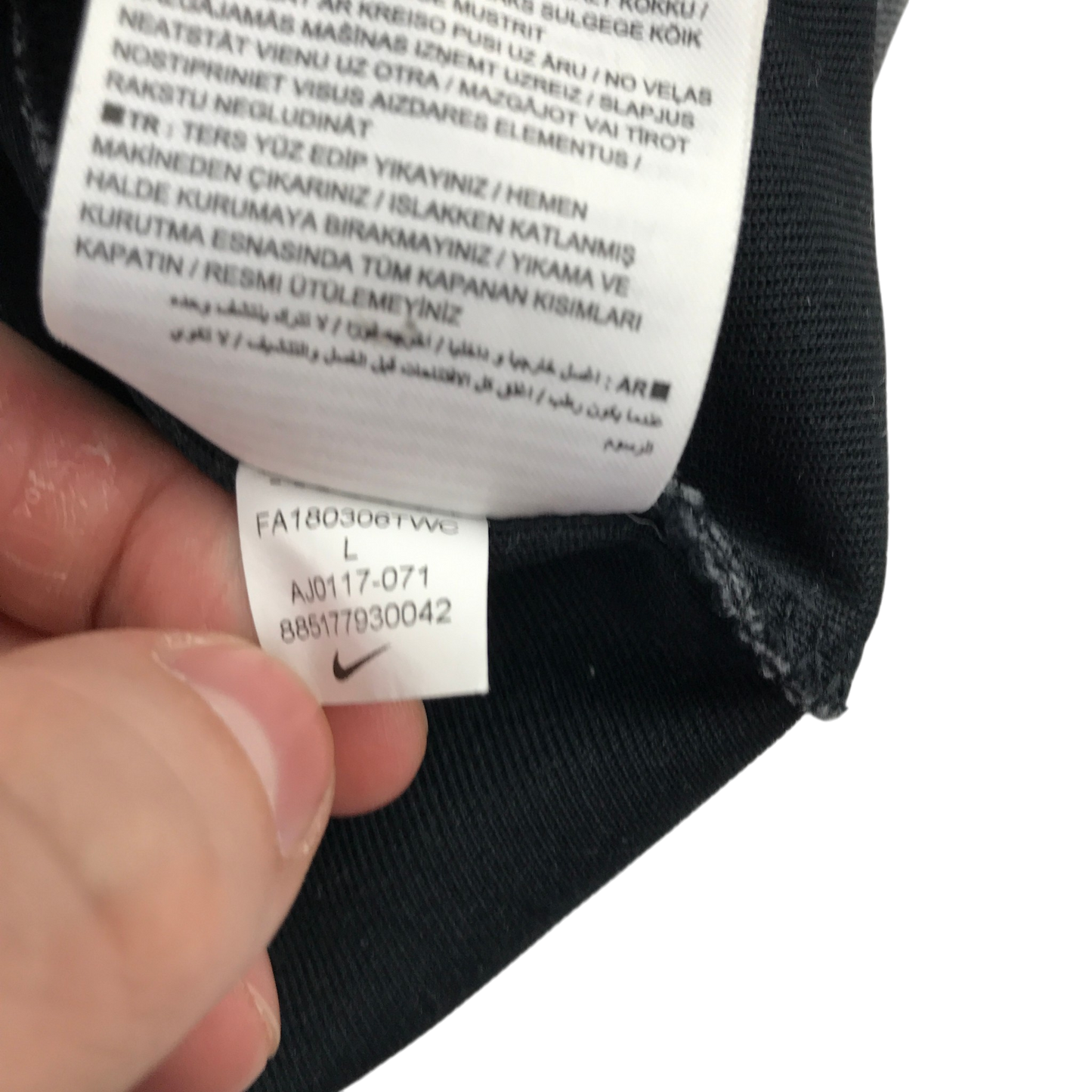 Nike 13-15 years grey hoodie