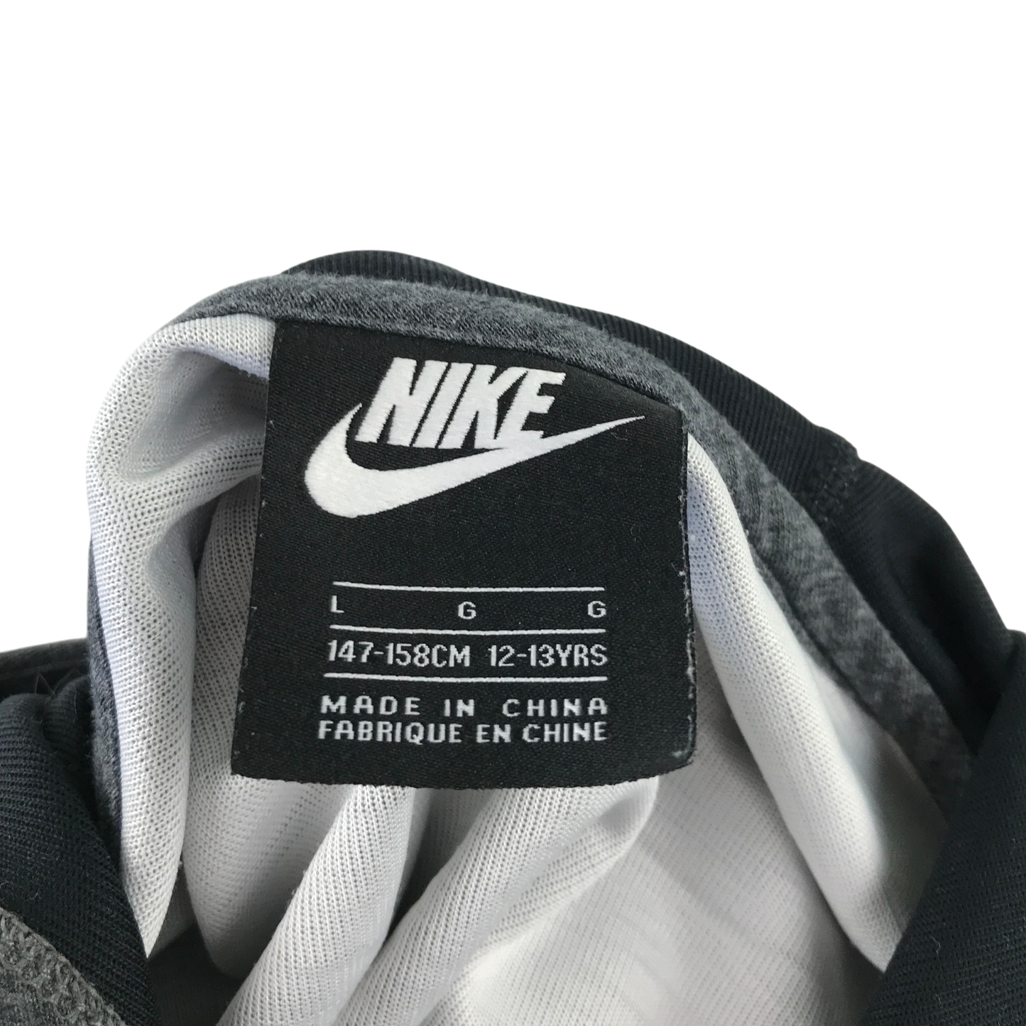Nike 13-15 years grey hoodie