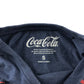 Coca-Cola festive t-shirt adult S blue with Santa graphic print