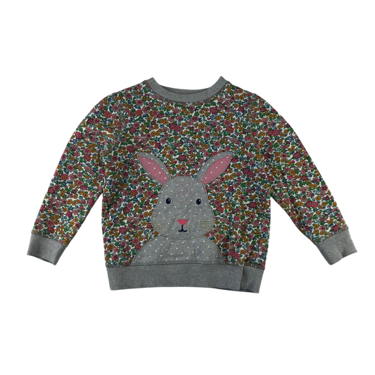 Boden 6-7 years floral jumper