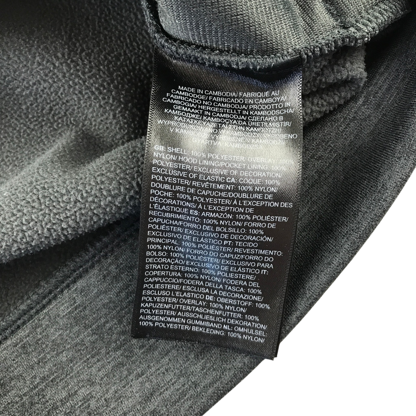 North Face 14-16 years grey jacket