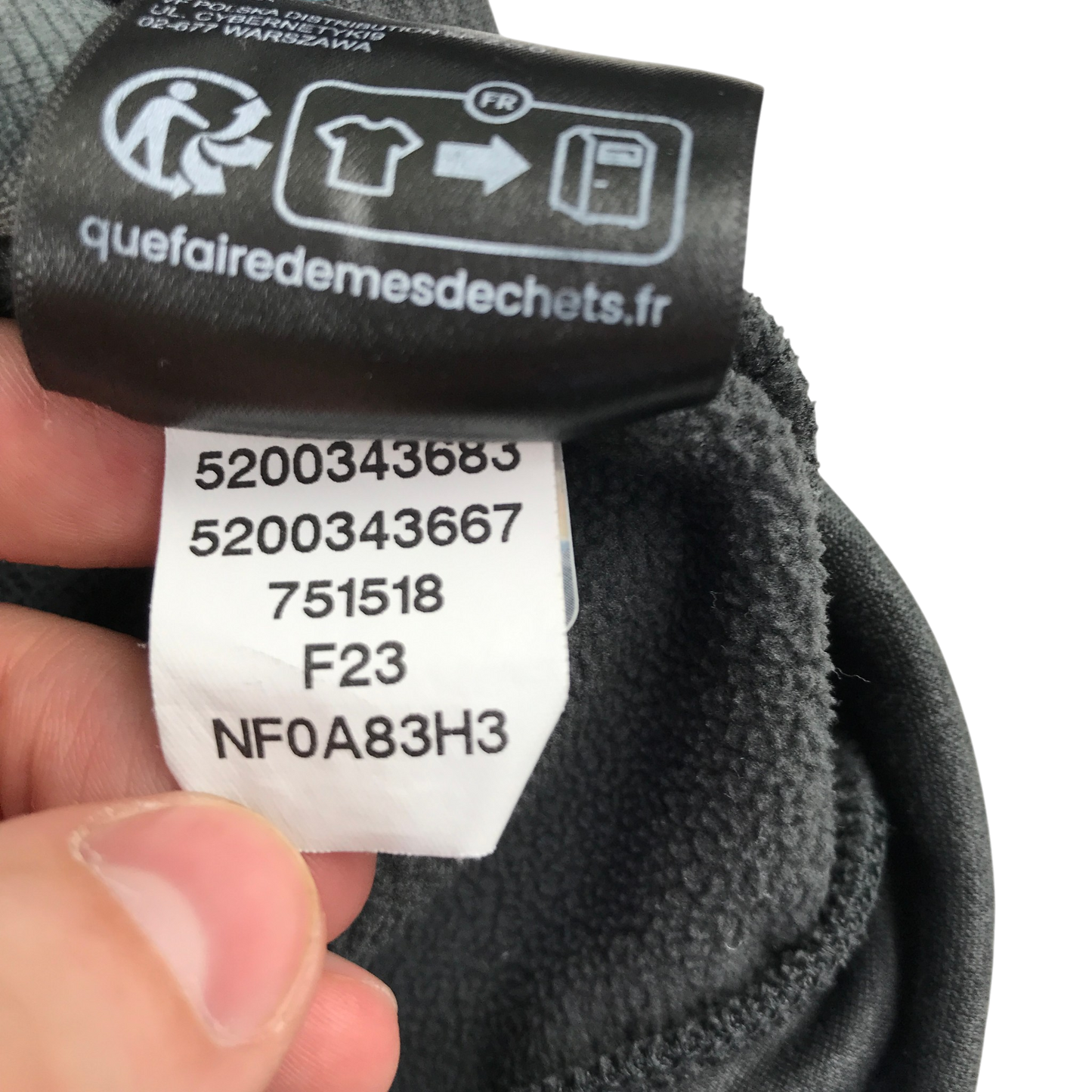North Face 14-16 years grey jacket
