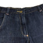 Jigsaw jeans 6-7 years navy blue wide leg cotton