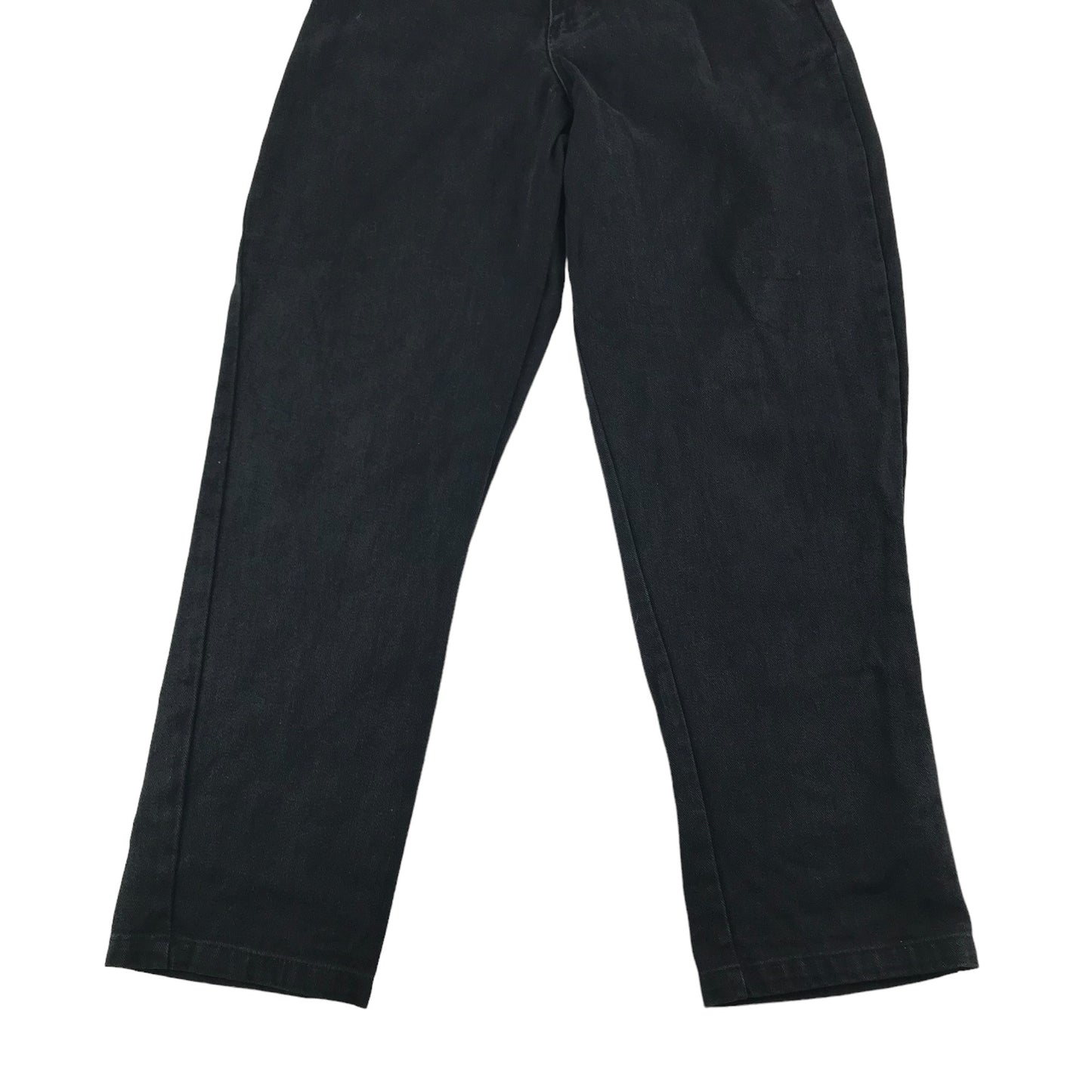 Lucy and Yak Jeans Size W26 L30 Black High Waist Denim Trousers Organic Cotton
