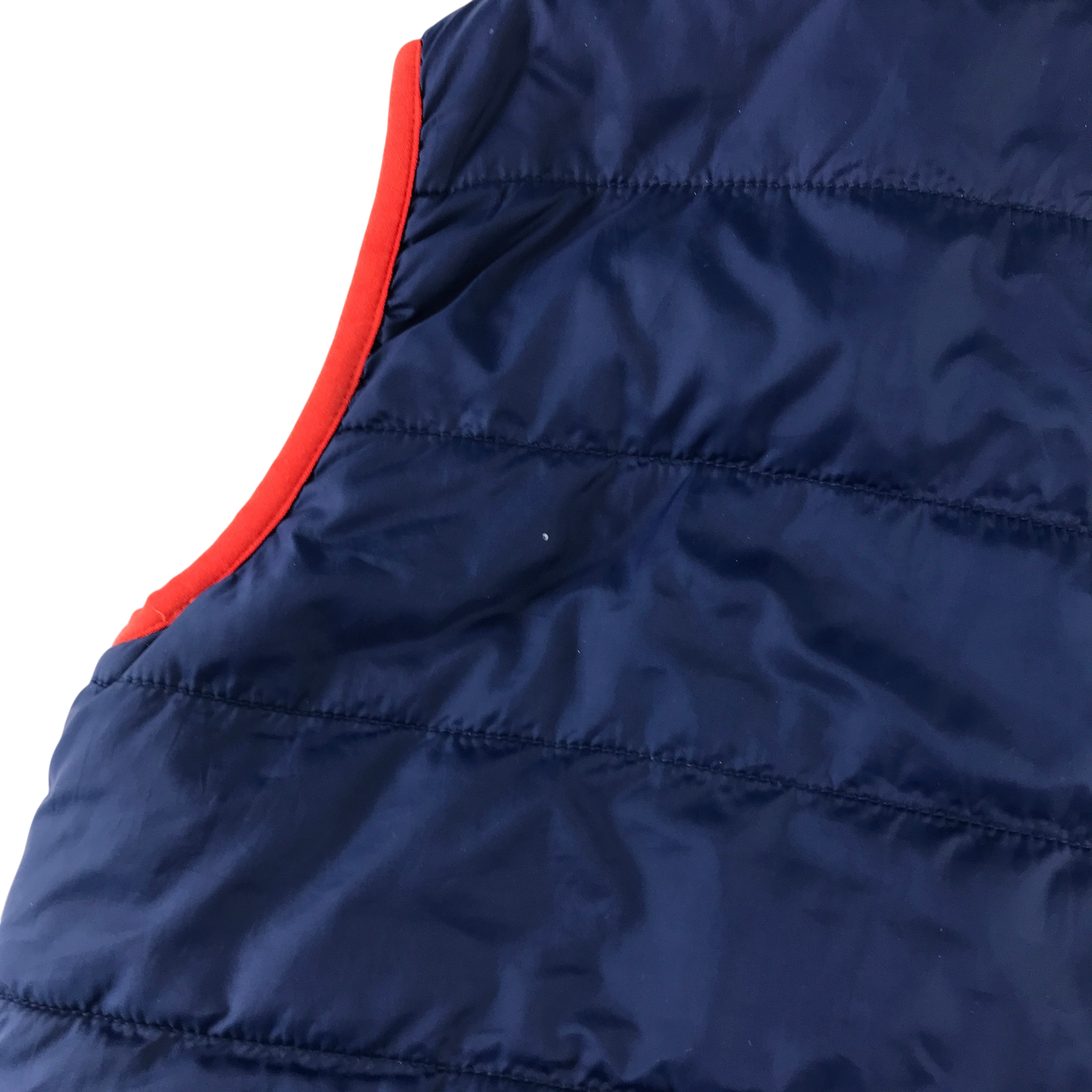 Boden 5-6 years blue reversible gilet