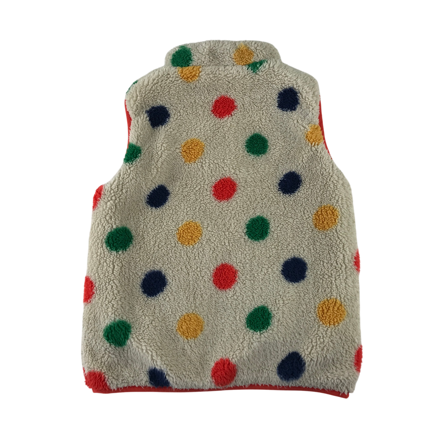 Boden 5-6 years blue reversible gilet