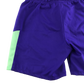 Decathlon Sports Shorts 7-8 Years Blue with Neon Panels