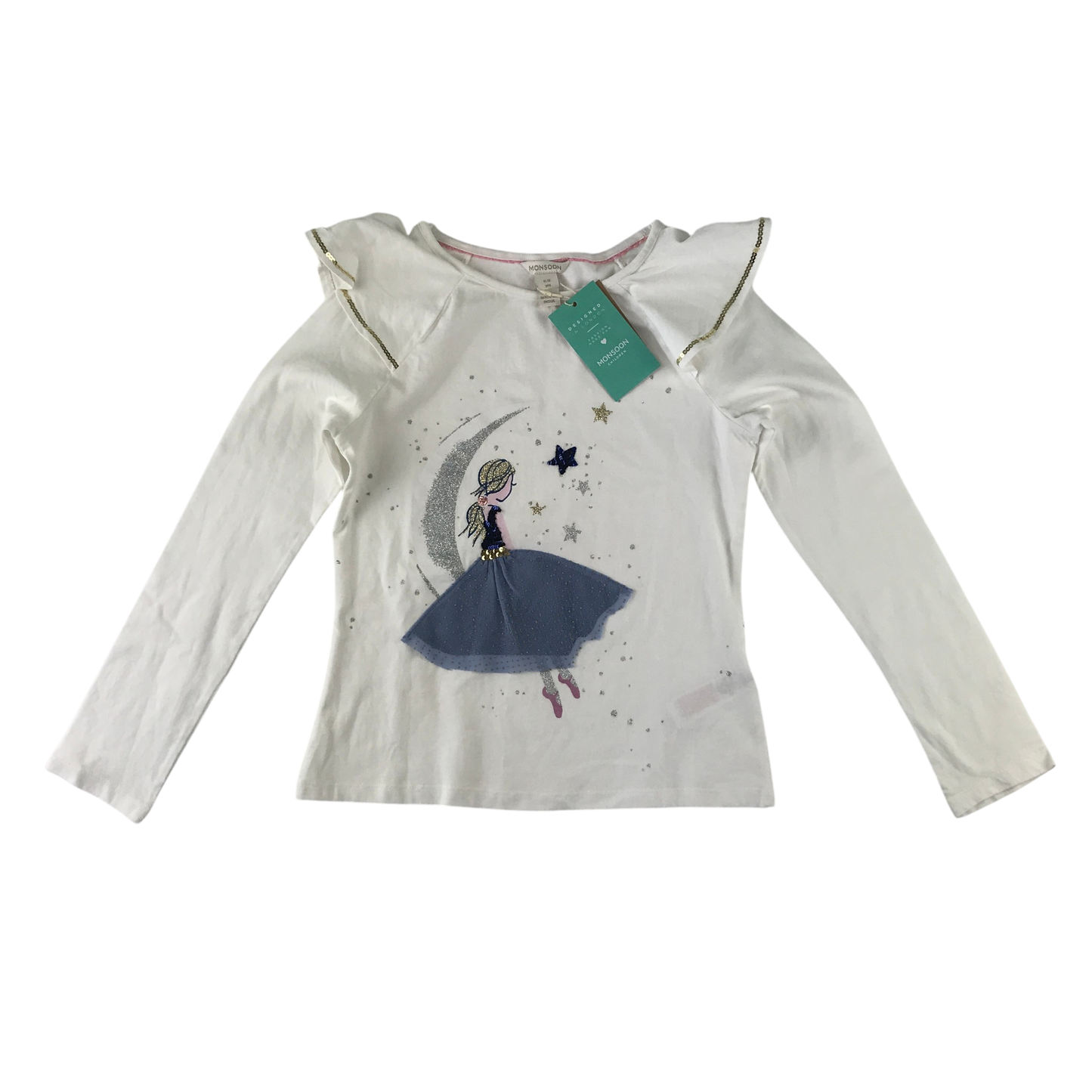 Monsoon 11-12 years white t-shirt
