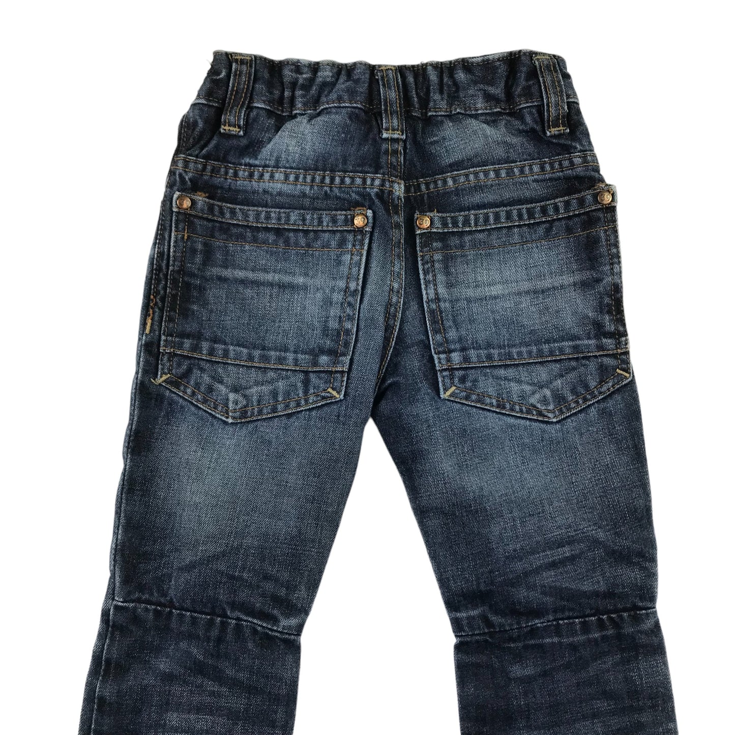 Next jeans 5 years dark blue stone wash effect cotton