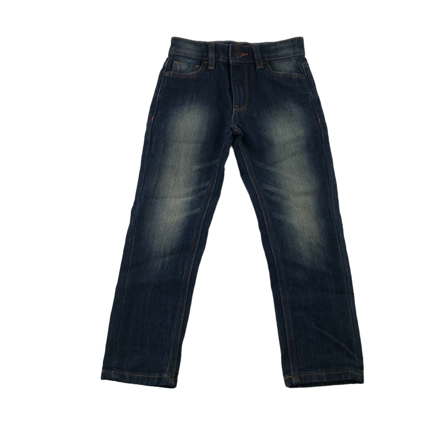 Next jeans 5 years navy blue regular fit stone wash effect