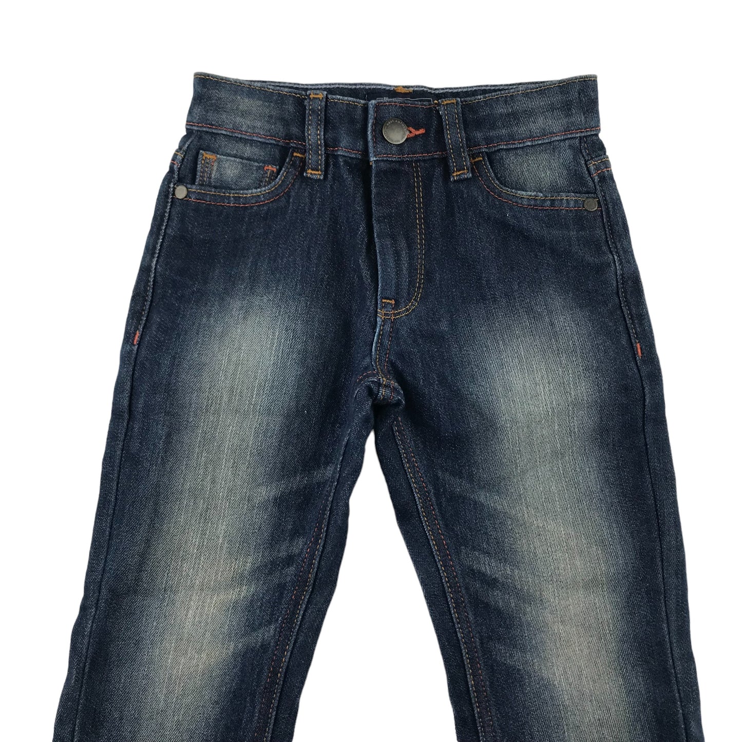 Next jeans 5 years navy blue regular fit stone wash effect