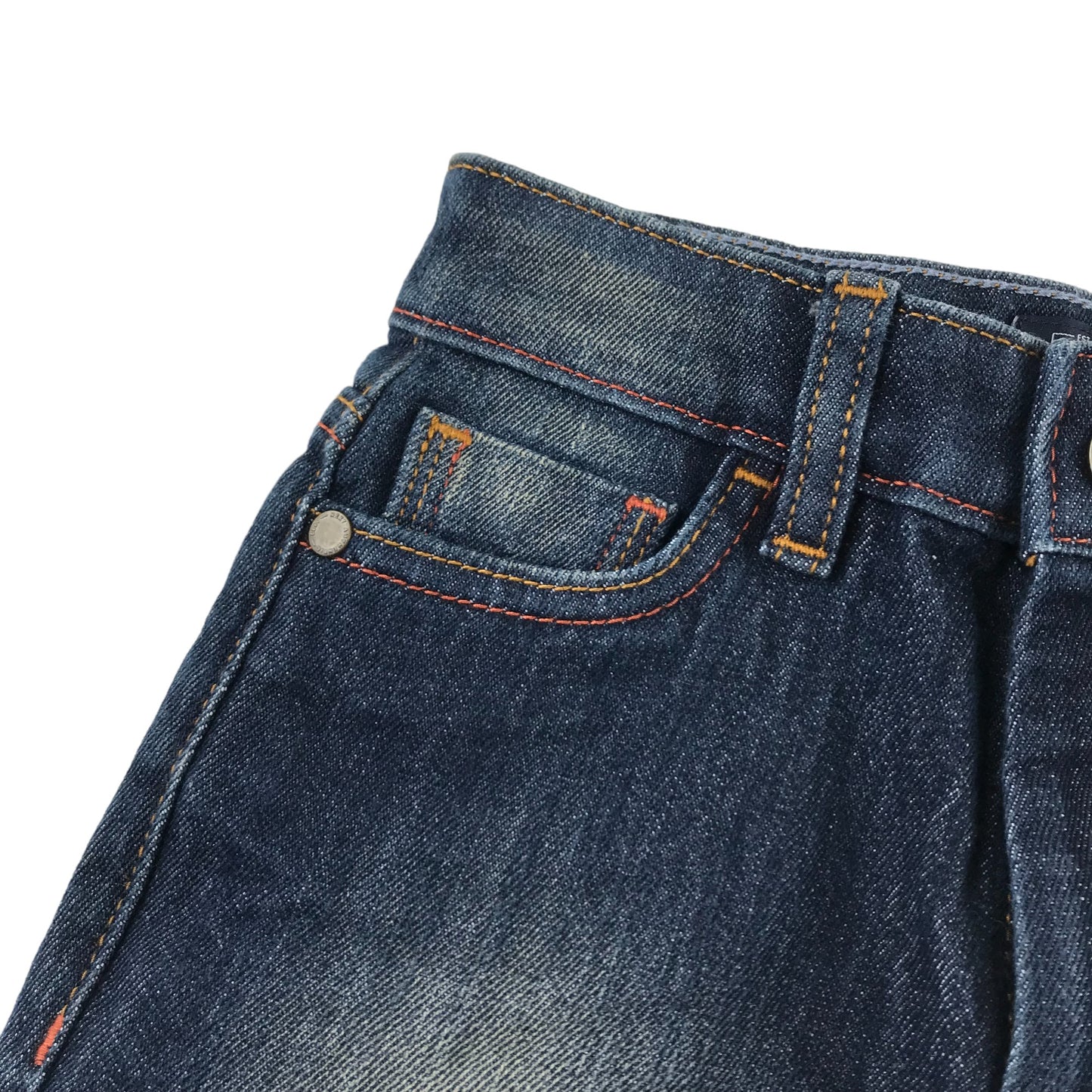 Next jeans 5 years navy blue regular fit stone wash effect