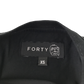 Forty Clothing XS black t-shirt