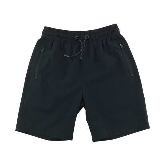 Next Sports Shorts 4-5 Years Black with Zip Pockets
