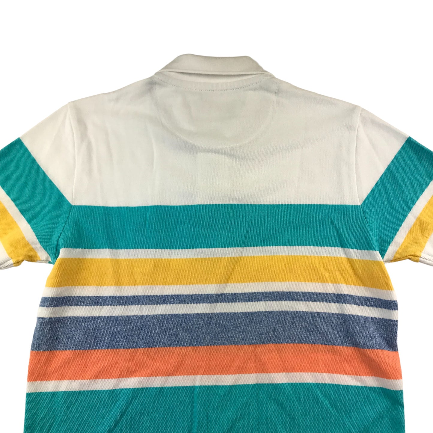 US Polo Assn Polo Shirt Size S Multicolour Stripy Short Sleeve Cotton