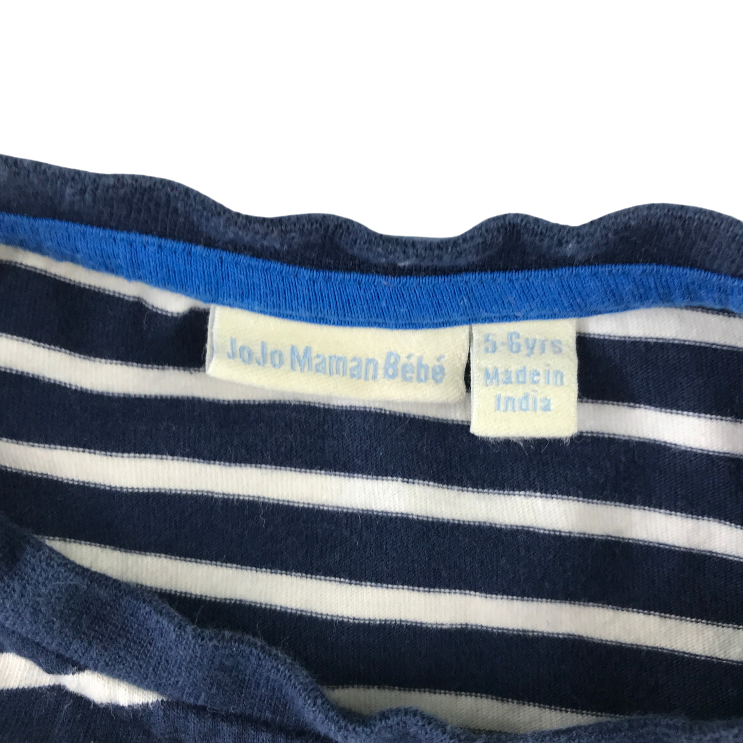 Jojo Maman Bebe 5-6 years blue t-shirt