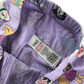 M&S Pyjama Set 9-10 Years Lilac Dog Pattern Cotton