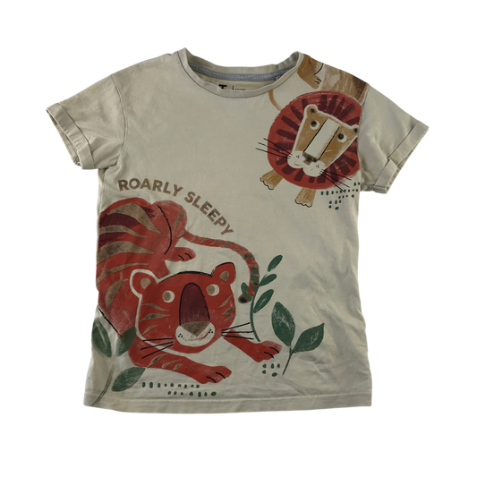 Tu 7-8 years beige t-shirt