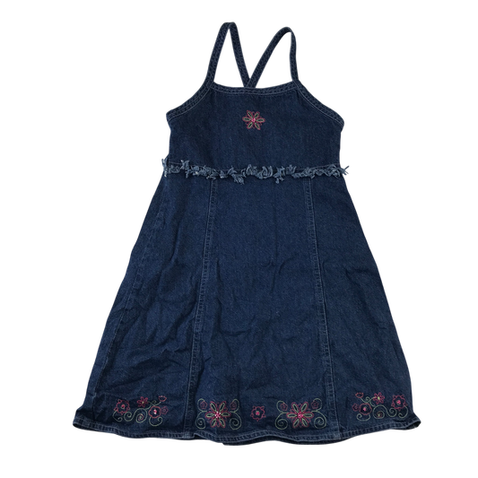 Denim Co 7-8 years blue dress