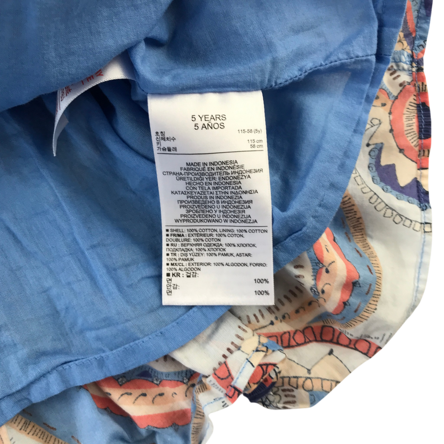 GAP 5 years blue dress