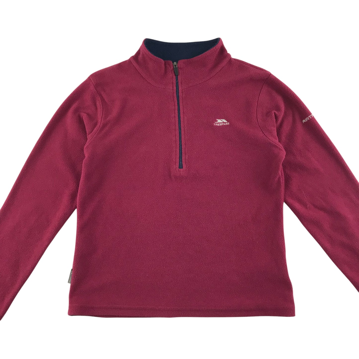 Trespass fleece 9-10 years pink plain pull-over