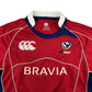 Canterbury USA Rugby Shirt Size L Red and Blue Bravia Home 2010