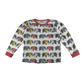 Lollidays Pyjama Set 7-8 Years White Elephant Pattern Cotton