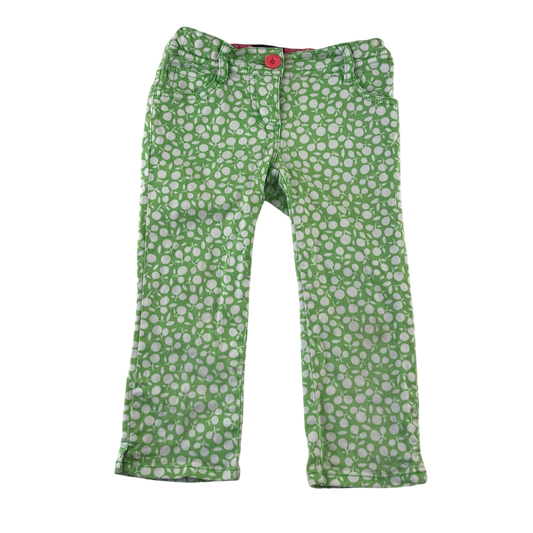 Boden 6 years green trousers
