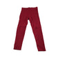 H&M leggings 5-6 years red plain