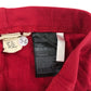 H&M leggings 5-6 years red plain