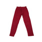 Gymboree leggings 5-6 years red plain cotton