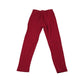 Gymboree leggings 5-6 years red plain cotton