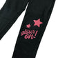 Nutmeg leggings 6-7 years black lol surprise
