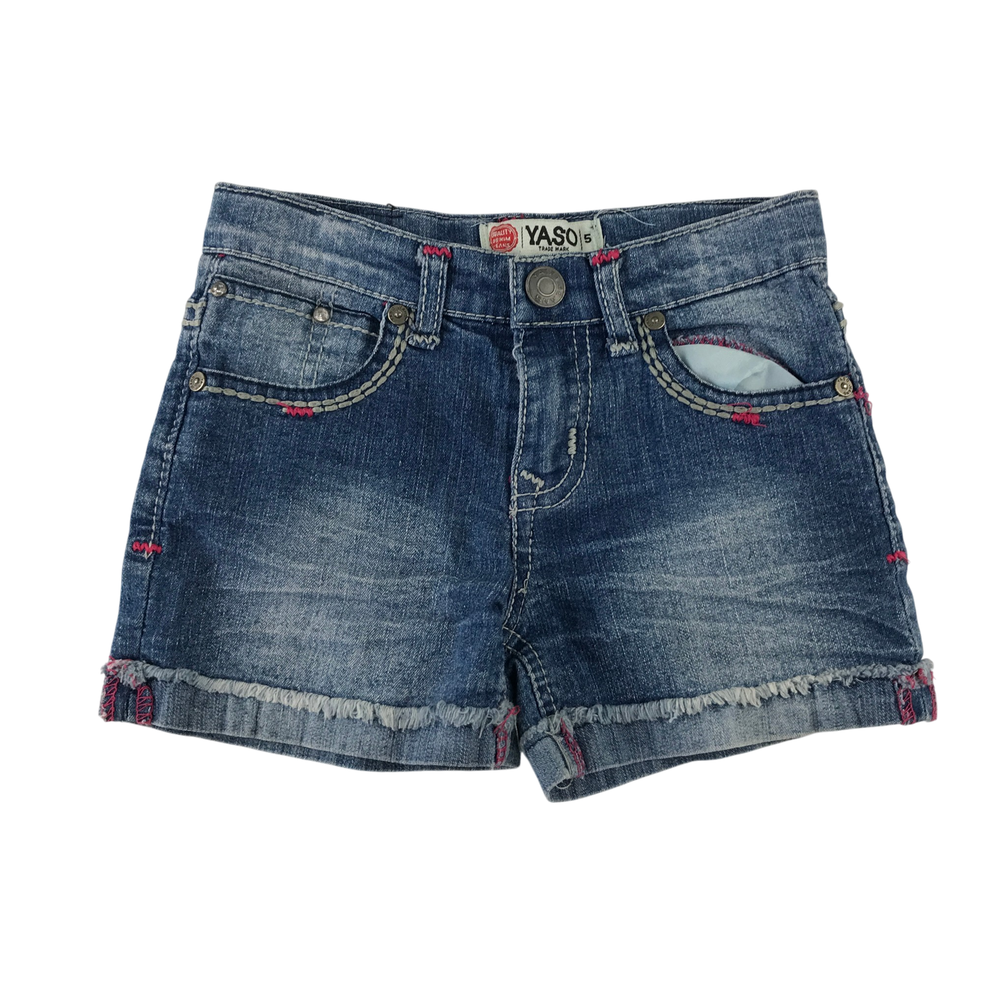 Yaso Jeans 5 years blue shorts