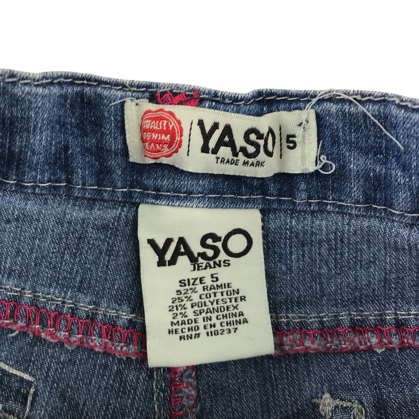 Yaso Jeans 5 years blue shorts