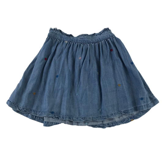 Fatface 4-5 years blue skirt