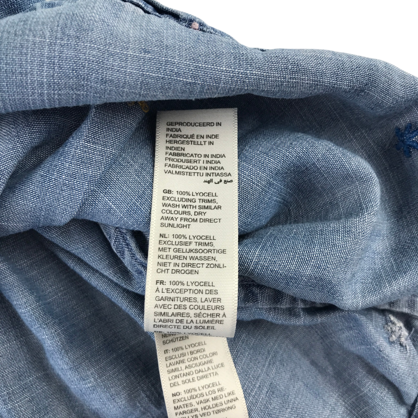 Fatface 4-5 years blue skirt