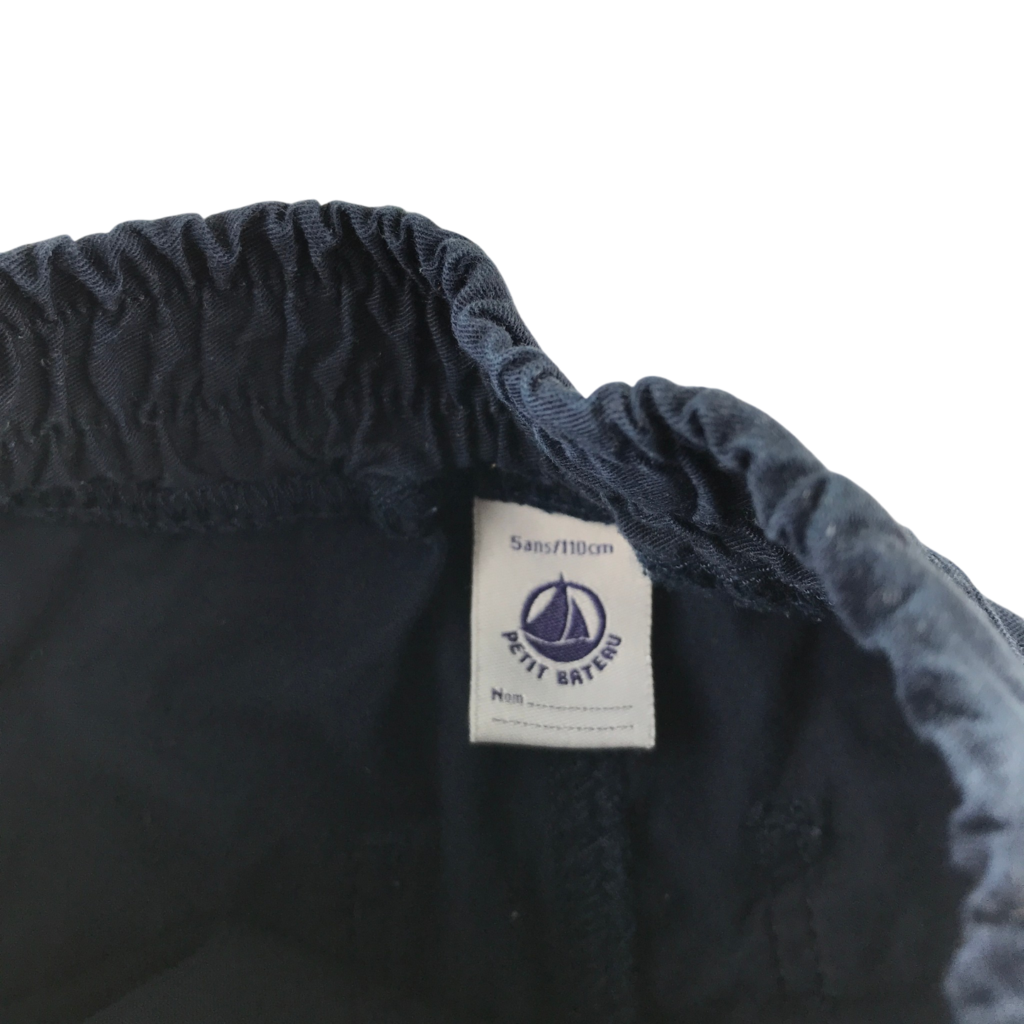 Petit Bateau 5 years blue shorts