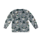 F&F Pyjama Set 5-6 Years Grey Snowman Pattern