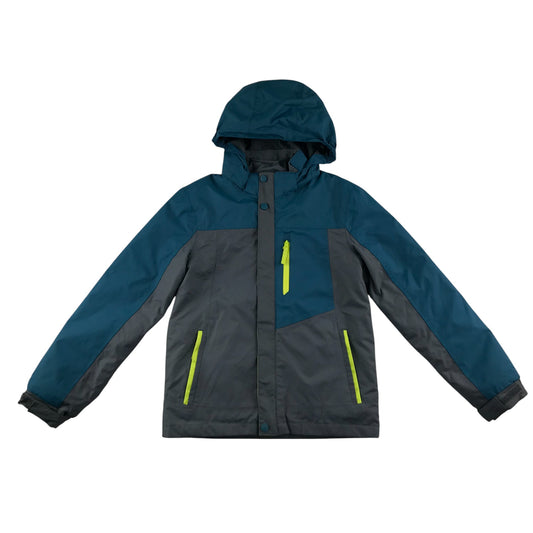 Mountain Warehouse jacket 9-10 years blue and light grey warm lined