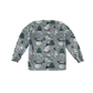 F&F Pyjama Set 5-6 Years Grey Snowman Pattern