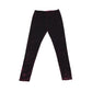 Next Leggings 9-10 years dark purple velvety glittery