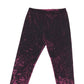 Next Leggings 9-10 years dark purple velvety glittery