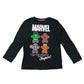 George festive T-Shirt 5-6 Years Black Ginger Bread Marvel Avengers
