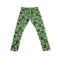 Next Leggings 10-11 years green graphic floral print