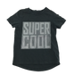 Nutmeg T-Shirt 4-5 Years Black Super Cool Text Cotton