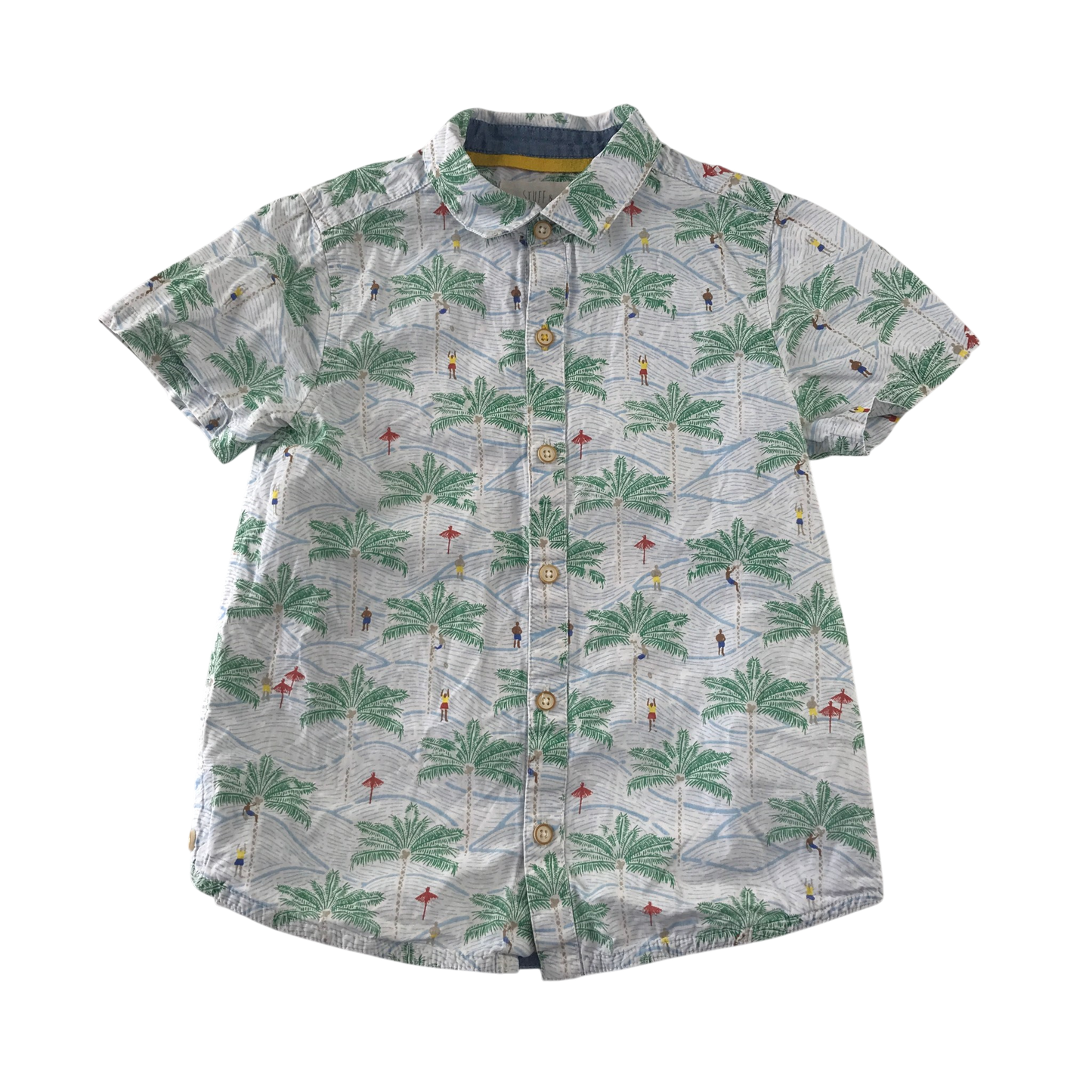 White Stuff 5-6 years white shirt